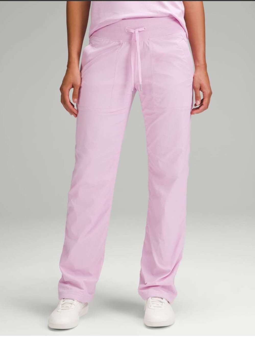 NWT Lululemon Dance Studio Mid-Rise Pant *Regular in Vitapink size 10